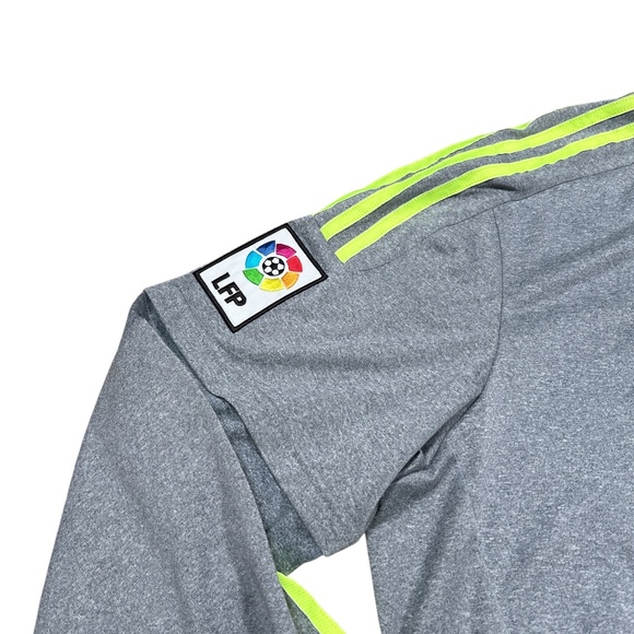 Adidas Real Madrid James Rodriguez 2015 2016 Gray Away Soccer Jersey Mens XL - Picture 6 of 12